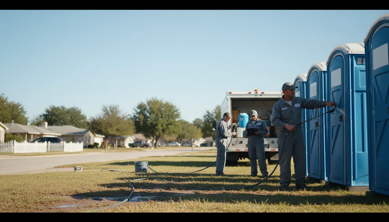 Long-Term Portable Toilet Rental in Riverton, IA near me